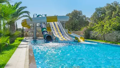 Kréta - Adelianos Kampos - Hotel Ydoria Resort - tobogány