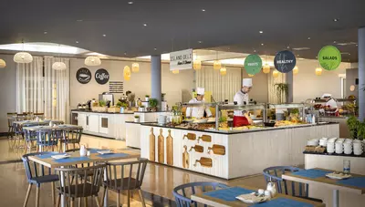 Chorvátsko - ostrov Krk - Krk - Krk Sunny Hotel - reštaurácia Chorvátsko - ostrov Krk - Krk - Krk Sunny Hotel - reštaurácia