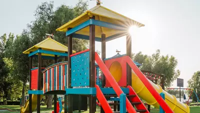 Grécko - Rhodos - Faliraki - hotel Calypso Beach - detské ihrisko