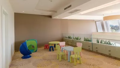 Chorvátsko - Poreč - hotel Plavi Plava Laguna - detský kútik Chorvátsko - Poreč - hotel Plavi Plava Laguna - detský kútik