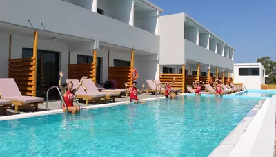 Grécko - Rhodos - Faliraki - hotel Evita Mare - animácie Grécko - Rhodos - Faliraki - hotel Evita Mare - animácie