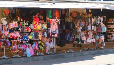 Bulharsko - Primorsko - obchod