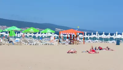Bulharsko - Slnečné pobrežie - pláž Bulharsko - Slnečné pobrežie - pláž