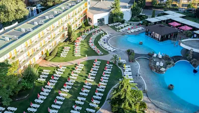 Bulharsko - Slnečné pobrežie - hotel Trakia - hotel s toboganmi Bulharsko - Slnečné pobrežie - hotel Trakia - hotel s toboganmi