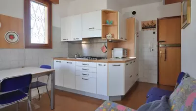 Taliansko - Bibibone - Spiaggia - Apartmány Laguna Piccola - kuchyňa (apartmán B)