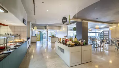 Chorvátsko - Istria - Rabac - Rabac Sunny Hotel & Residence - reštaurácia Chorvátsko - Istria - Rabac - Rabac Sunny Hotel & Residence - reštaurácia