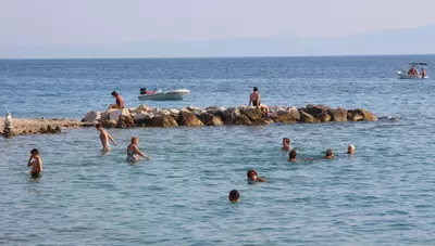 Chorvátsko - Baško Polje - Hotel Alem - more