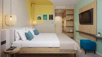 Chorvátsko - ostrov Krk - Krk - Krk Sunny Hotel - izba na morskú stranu Chorvátsko - ostrov Krk - Krk - Krk Sunny Hotel - izba na morskú stranu