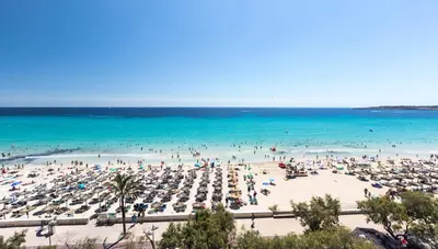 Mallorca - Cala Millor - hotel Kyrat Amarac - výhľad