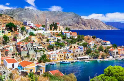 Grécko - Rhodos - ostrov Symi - prístav