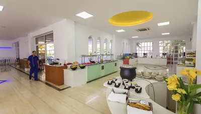 Kréta - Adelianos Kampos - Hotel Rethymno Residence - reštaurácia