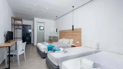 Rhodos - Lardos - Hotel Ellia - rodinná izba Superior Rhodos - Lardos - Hotel Ellia - rodinná izba Superior