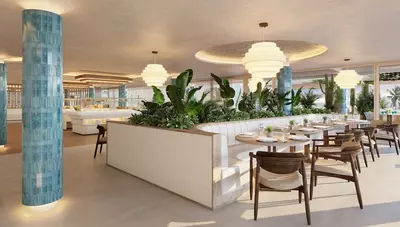 Mallorca - Cala Millor - Hipotels Don Juan - reštaurácia Mallorca - Cala Millor - Hipotels Don Juan - reštaurácia