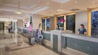 Rhodos - Faliraki - Hotel Rhodos Palladium - recepcia