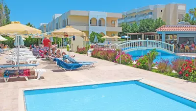 Rhodos - Kolymbia - Hotel Memphis Beach - bazén