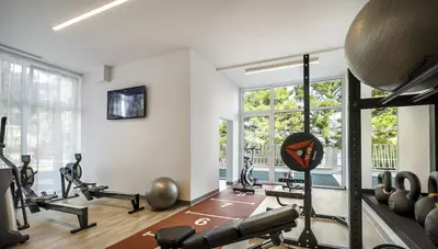 Chorvátsko - o.Rab - Suha Punta - Valamar Carolina Hotel & Villas - fitness centrum Chorvátsko - o.Rab - Suha Punta - Valamar Carolina Hotel & Villas - fitness centrum