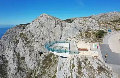 Chorvátsko - Biokovo - chodník Skywalk
