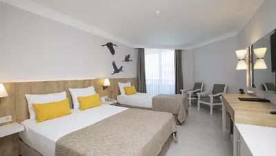 Turecko - Side - Hotel Nova Park - dvojlôžková izba s prístelkou Turecko - Side - Hotel Nova Park - dvojlôžková izba s prístelkou