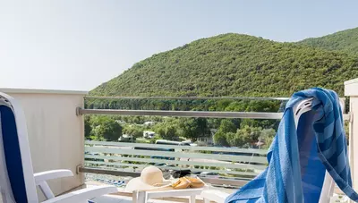 Chorvátsko - Istria - Rabac - hotel Narcis - izba orientovaná na morskú stranu Chorvátsko - Istria - Rabac - hotel Narcis - izba orientovaná na morskú stranu