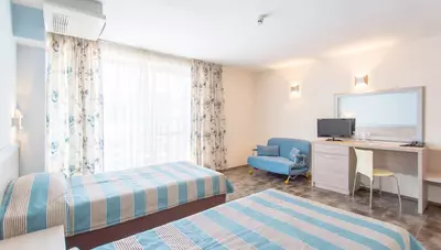 Bulharsko - Slnečné pobrežie - Hotel Longoza - izba