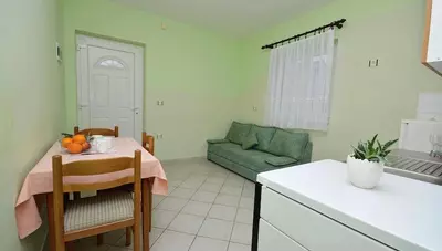Chovátsko - Vodice - Srima - apartmány Filica - apartmán 1/2+2 - denná miestnosť Chovátsko - Vodice - Srima - apartmány Filica - apartmán 1/2+2 - denná miestnosť