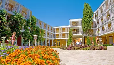 Bulharsko - Slnečné pobrežie - Hotel Nessebar Beach - areál hotela Bulharsko - Slnečné pobrežie - Hotel Nessebar Beach - areál hotela