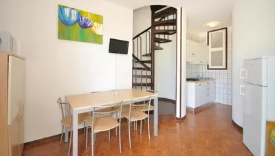 Taliansko-Bibione-apartmány Tivoli-obývacia miestnosť