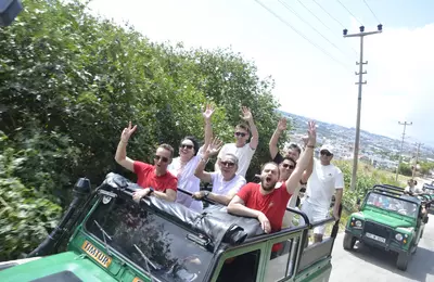Turecko - Alanya - jeep boat tour
