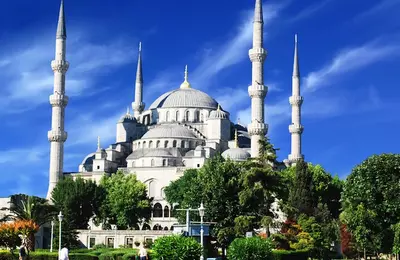Istanbul - Modrá mešita