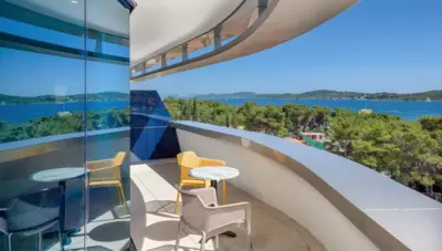 Chorvátsko - Vodice - Hotel Olympia Sky - izba Deluxe Chorvátsko - Vodice - Hotel Olympia Sky - izba Deluxe