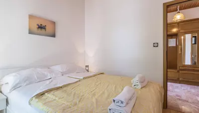 Chorvátsko - Baška Voda - Apartmán Ana Katarina - spálňa Chorvátsko - Baška Voda - Apartmán Ana Katarina - spálňa