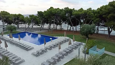 Chorvátsko - Vodice - Villa Arausa - bazén Chorvátsko - Vodice - Villa Arausa - bazén