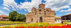 Bulharsko - Slnečné pobrežie - Nessebar kostol Krista Pantokrata 