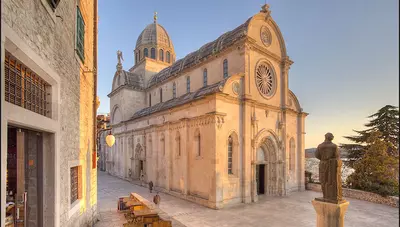 Chorvátsko - Šibenik -  Hotel Niko - Mesto Šibenik - Katedrála sv.Jakuba