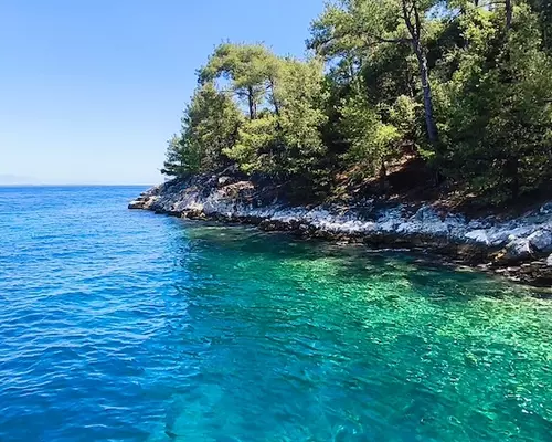Thassos - Skala Panagia - Lenka Jantáková - Zátoka