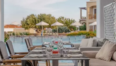 Rhodos - Kiotari - hotel Lindos Imperial Resort - talianska á la carte reštaurácia