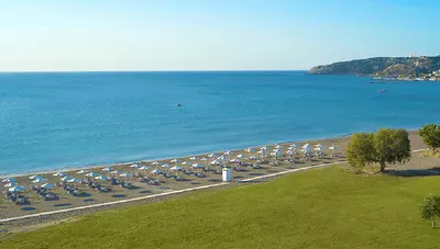 Rhodos - Faliraki - Hotel Apollo Blue - pláž