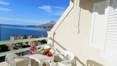 Chorvátsko - Omiš - Apartmány Musac - A4 - balkón