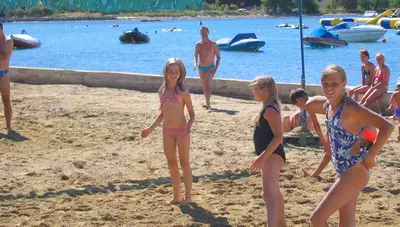 Chorvátsko - Privlaka (Zadar) - Apartmány - pláž