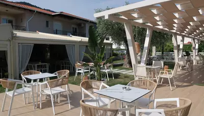 Thassos - Golden Beach - stravovanie reštaurácia Escape Thassos - Golden Beach - stravovanie reštaurácia Escape