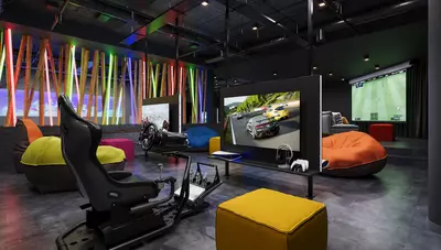 Chorvátsko - ostrov Krk - Krk - Krk Sunny Hotel - Game Lounge Chorvátsko - ostrov Krk - Krk - Krk Sunny Hotel - Game Lounge