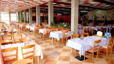 Chorvátsko - Podgora - Hotel Aurora - reštaurácia Chorvátsko - Podgora - Hotel Aurora - reštaurácia