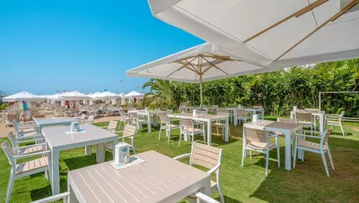 Turecko - Side - Hotel Side Story Hotel & Spa - plážová reštaurácia