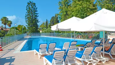 Turecko - Side - Hotel Sirma - bazén hotela Turecko - Side - Hotel Sirma - bazén hotela