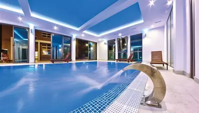 Chorvátsko - Gradac - hotel Nano - vnútorný bazén Chorvátsko - Gradac - hotel Nano - vnútorný bazén