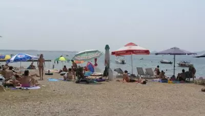 Chorvátsko - Turanj - Apartmán Bjela kuća - pláž