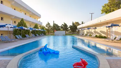 Rhodos - Kolymbia - Hotel Memphis Beach - bazén