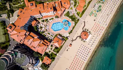 Bulharsko - Slnečné pobrežie - Hotel Royal Palace Helena Sands - pláž Bulharsko - Slnečné pobrežie - Hotel Royal Palace Helena Sands - pláž