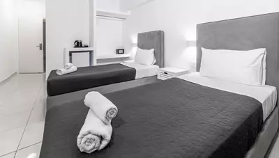 Rhodos - Pefkos - hotel Pefkos Breeze Family Resort - dvojlôžková izba Rhodos - Pefkos - hotel Pefkos Breeze Family Resort - dvojlôžková izba