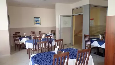 Chorvátsko - Gradac - hotel Neptun - jedáleň